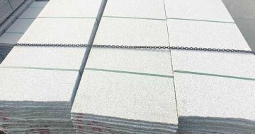 沈阳芝麻白毛板，石材毛板