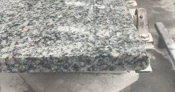 沈阳芝麻白楼梯踏步 芙蓉白