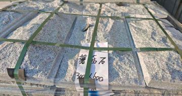 沈阳芝麻白蘑菇石，自然面