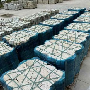 沈阳黄金麻冰裂纹 碎拼