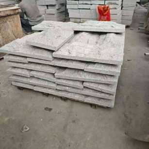 沈阳芝麻白蘑菇石，自然面