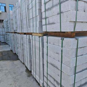 沈阳芝麻白路牙石，路侧石